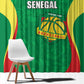 Afro Basketball Senegal Custom Window Curtain Go Champions Lions - African Pride