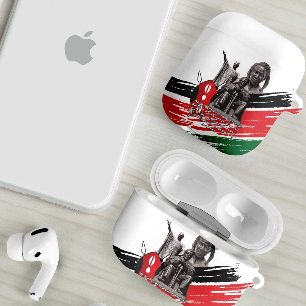 Kenya Mashujaa Day AirPods Case Kenyan Heroes