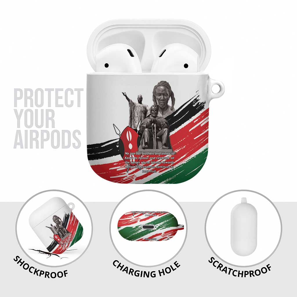 Kenya Mashujaa Day AirPods Case Kenyan Heroes