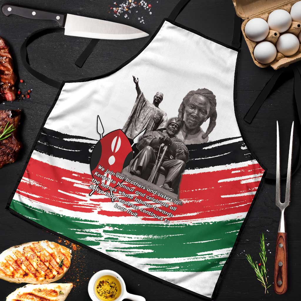 Kenya Mashujaa Day Apron Kenyan Heroes