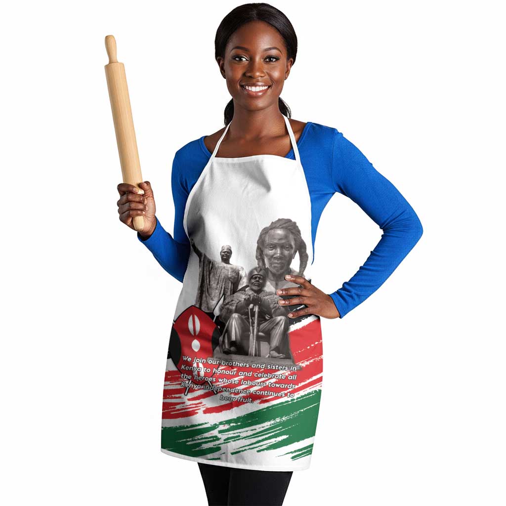 Kenya Mashujaa Day Apron Kenyan Heroes