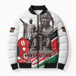 Kenya Mashujaa Day Bomber Puffer Jacket Kenyan Heroes
