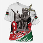 Kenya Mashujaa Day Cross Shoulder Shirt Kenyan Heroes