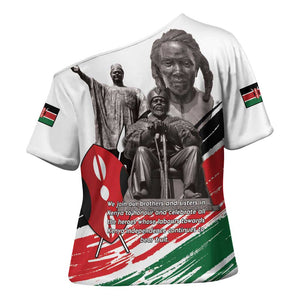 Kenya Mashujaa Day Cross Shoulder Shirt Kenyan Heroes