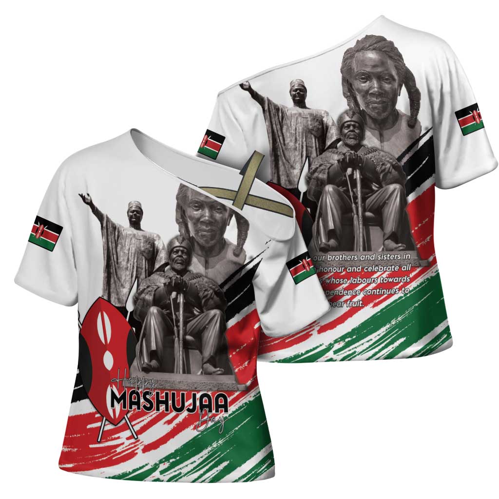 Kenya Mashujaa Day Cross Shoulder Shirt Kenyan Heroes