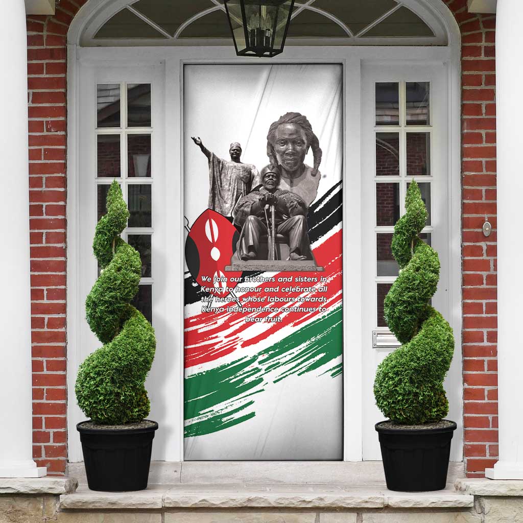 Kenya Mashujaa Day Door Cover Kenyan Heroes