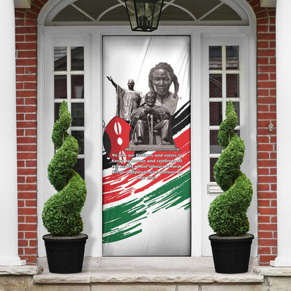 Kenya Mashujaa Day Door Cover Kenyan Heroes