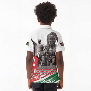 Happy Kenya Heroes Day Kid Polo Shirt Kenyan Heroes - African Pride