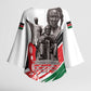 Kenya Mashujaa Day Kimono Sleeve Blouse Kenyan Heroes