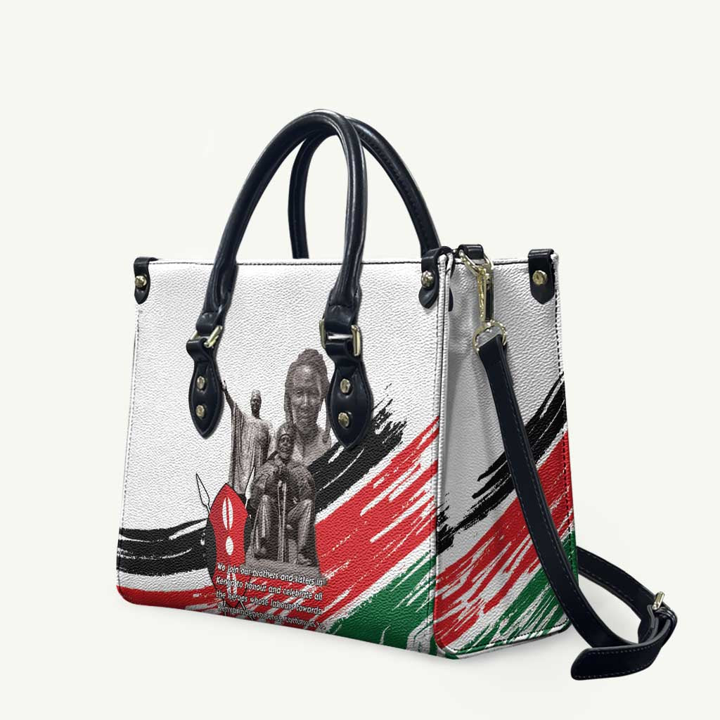 Kenya Mashujaa Day Leather Bag Kenyan Heroes