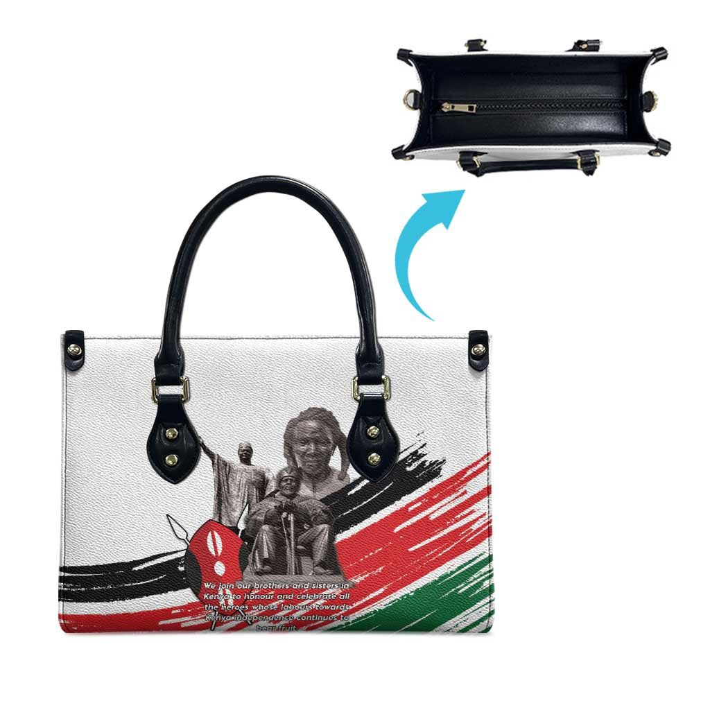 Kenya Mashujaa Day Leather Bag Kenyan Heroes