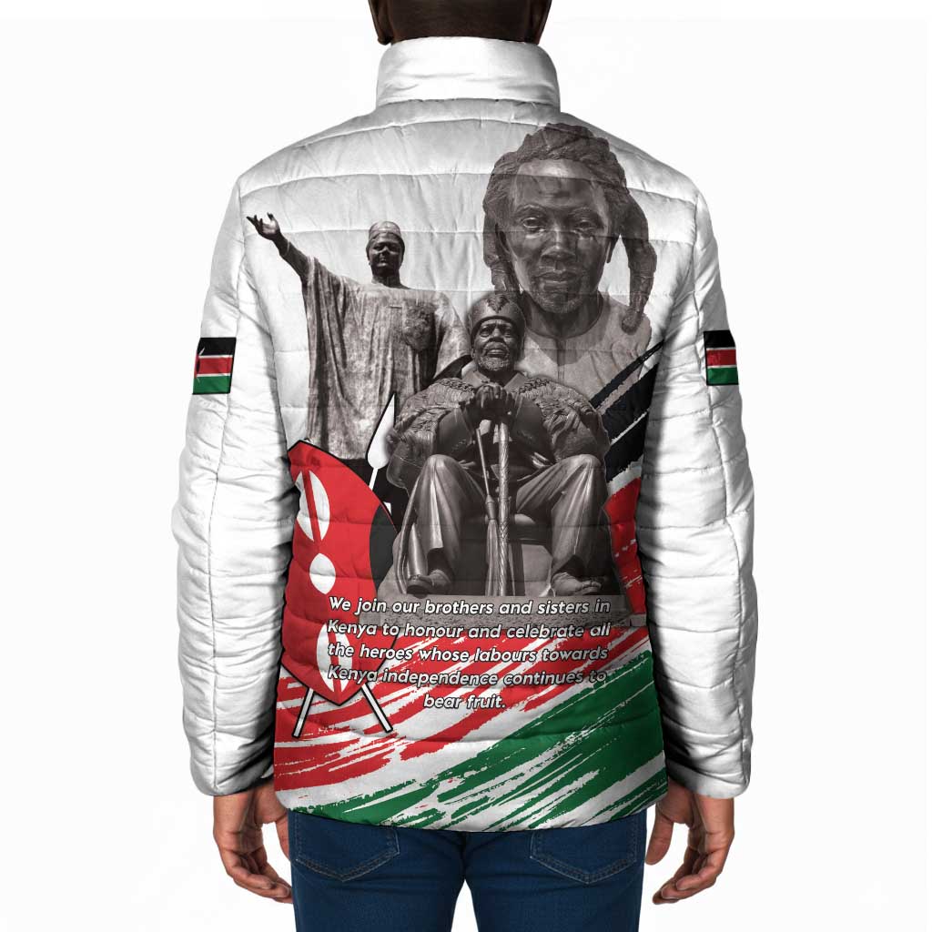 Kenya Mashujaa Day Padded Jacket Kenyan Heroes