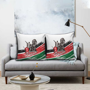 Kenya Mashujaa Day Pillow Cover Kenyan Heroes