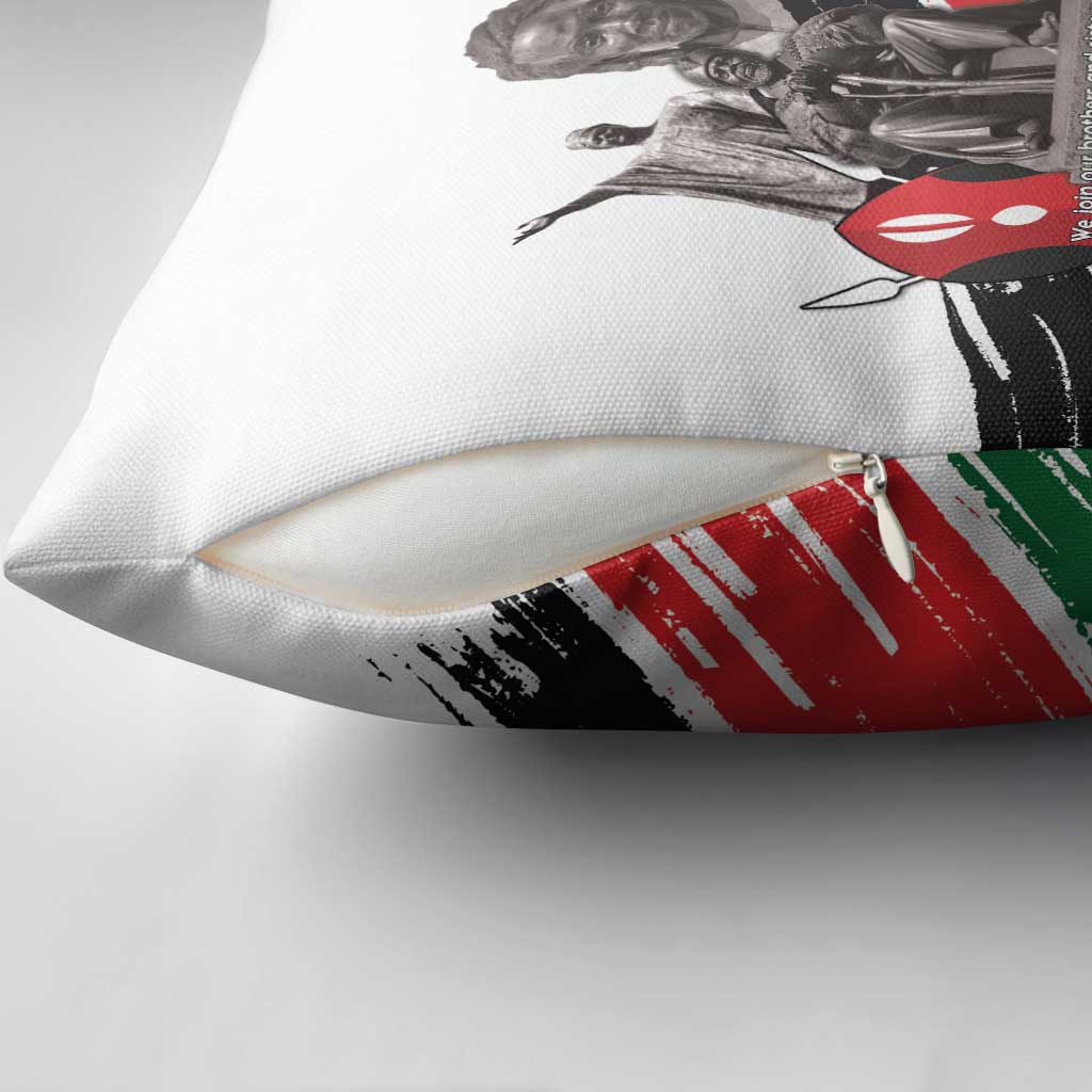 Kenya Mashujaa Day Pillow Cover Kenyan Heroes