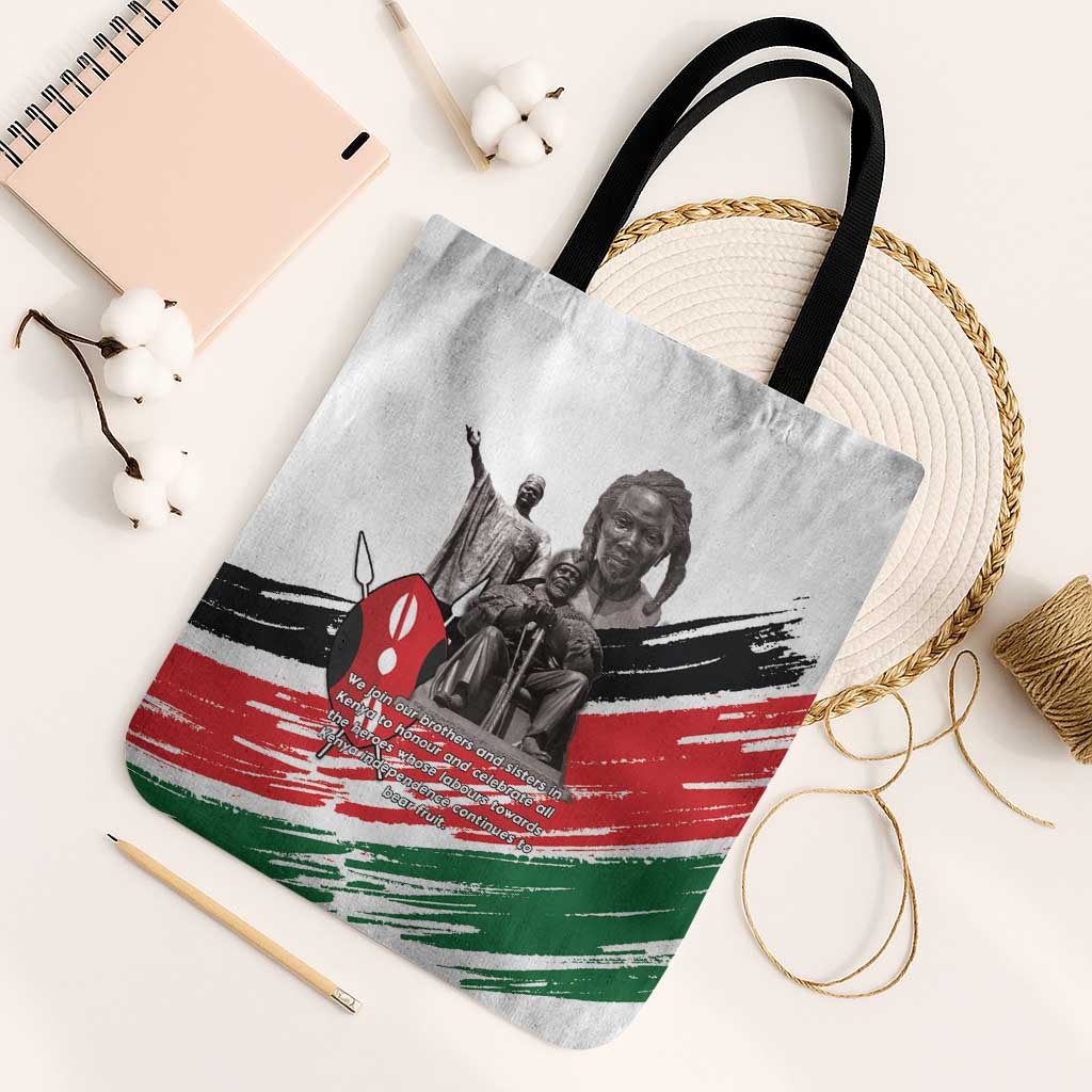 Kenya Mashujaa Day Tote Bag Kenyan Heroes