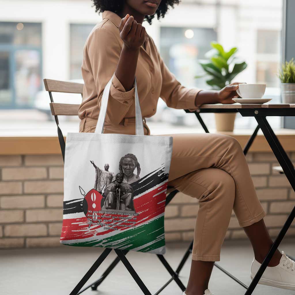 Kenya Mashujaa Day Tote Bag Kenyan Heroes