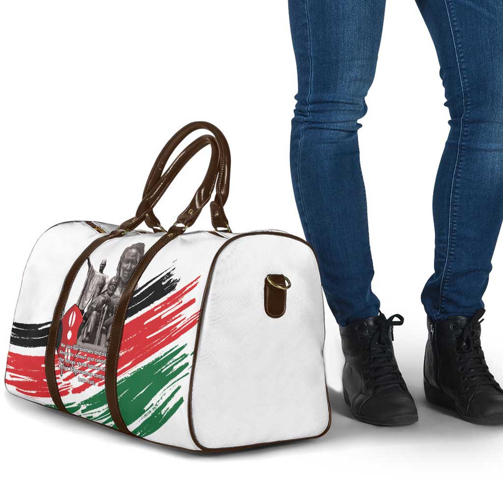 Kenya Mashujaa Day Travel Bag Kenyan Heroes