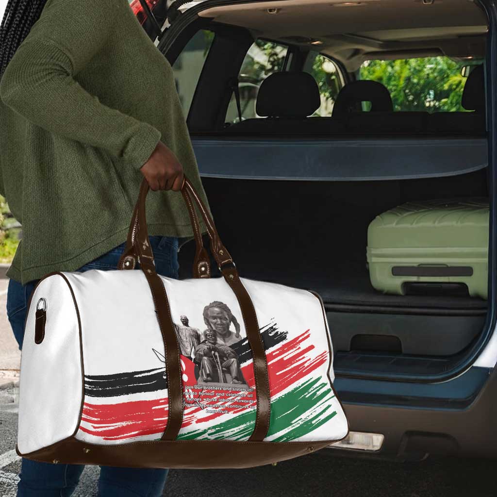 Kenya Mashujaa Day Travel Bag Kenyan Heroes