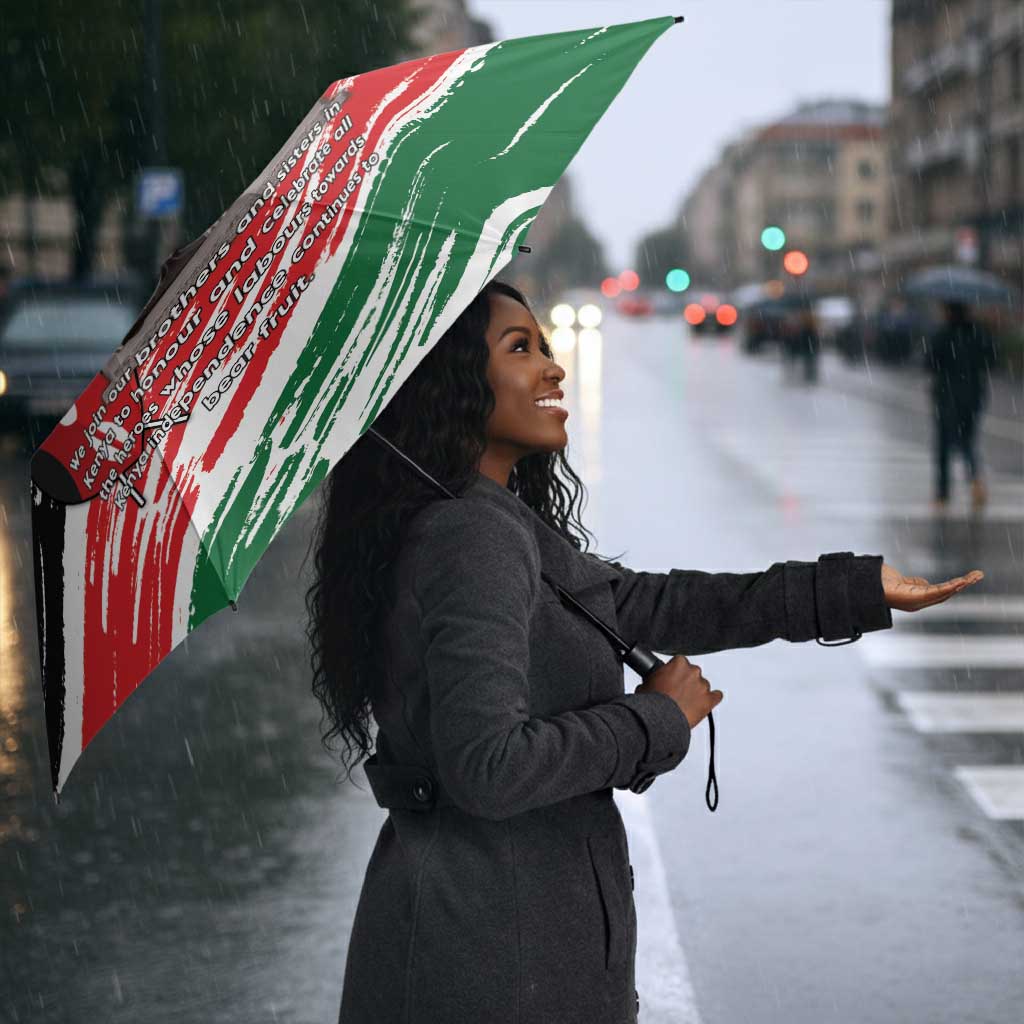 Kenya Mashujaa Day Umbrella Kenyan Heroes