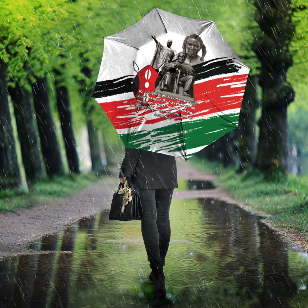Kenya Mashujaa Day Umbrella Kenyan Heroes