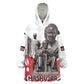 Happy Kenya Heroes Day Wearable Blanket Hoodie Kenyan Heroes - African Pride