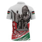 Kenya Mashujaa Day Zipper Polo Shirt Kenyan Heroes