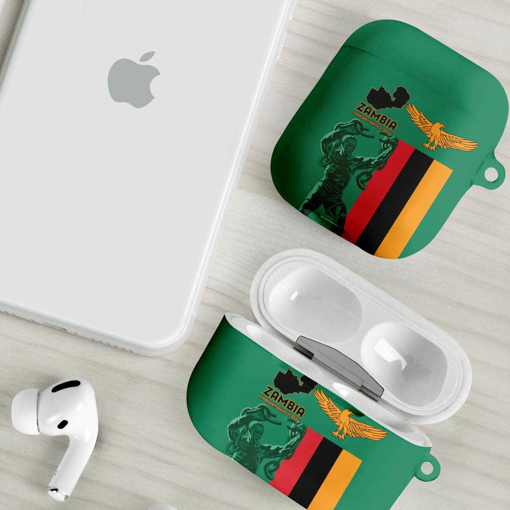 Zambia Independence Day AirPods Case Lusaka Freedom Statue