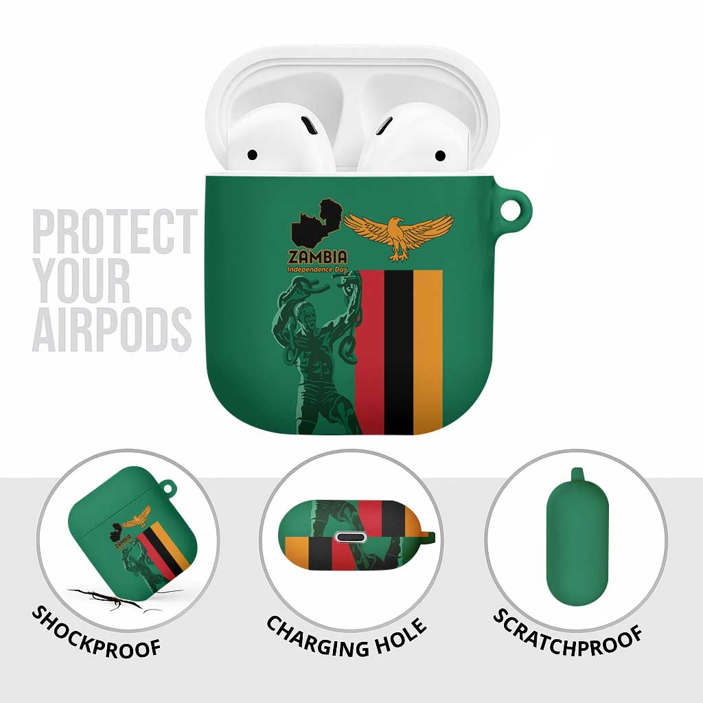 Zambia Independence Day AirPods Case Lusaka Freedom Statue