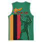 Zambia Independence Day Personalized Basketball Jersey Statue of Freedom LT15
