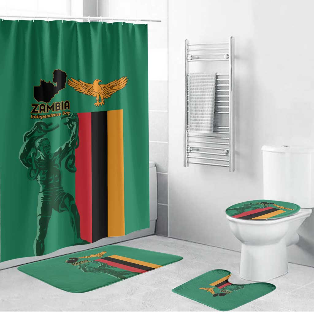 Zambia Independence Day Bathroom Set Lusaka Freedom Statue