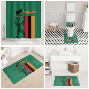 Zambia Independence Day Bathroom Set Lusaka Freedom Statue