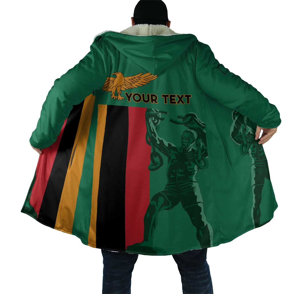 Personalized Zambia Independence Day Cloak Lusaka Freedom Statue