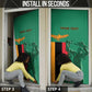 Personalized Zambia Independence Day Door Cover Lusaka Freedom Statue