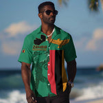 Zambia Independence Day Personalized Hawaiian Shirt Statue of Freedom - African Pride