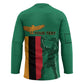 Personalized Zambia Independence Day Hockey Jersey Lusaka Freedom Statue