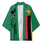 Personalized Zambia Independence Day Kimono Lusaka Freedom Statue
