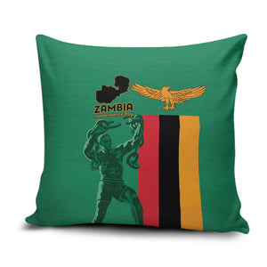 Zambia Independence Day Pillow Cover Lusaka Freedom Statue