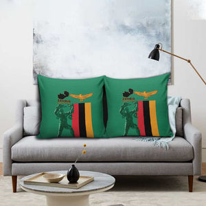 Zambia Independence Day Pillow Cover Lusaka Freedom Statue