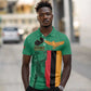 Zambia Independence Day Personalized Polo Shirt Statue of Freedom - African Pride
