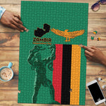 Zambia Independence Day Puzzle Lusaka Freedom Statue