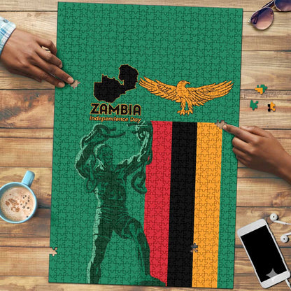 Zambia Independence Day Puzzle Lusaka Freedom Statue