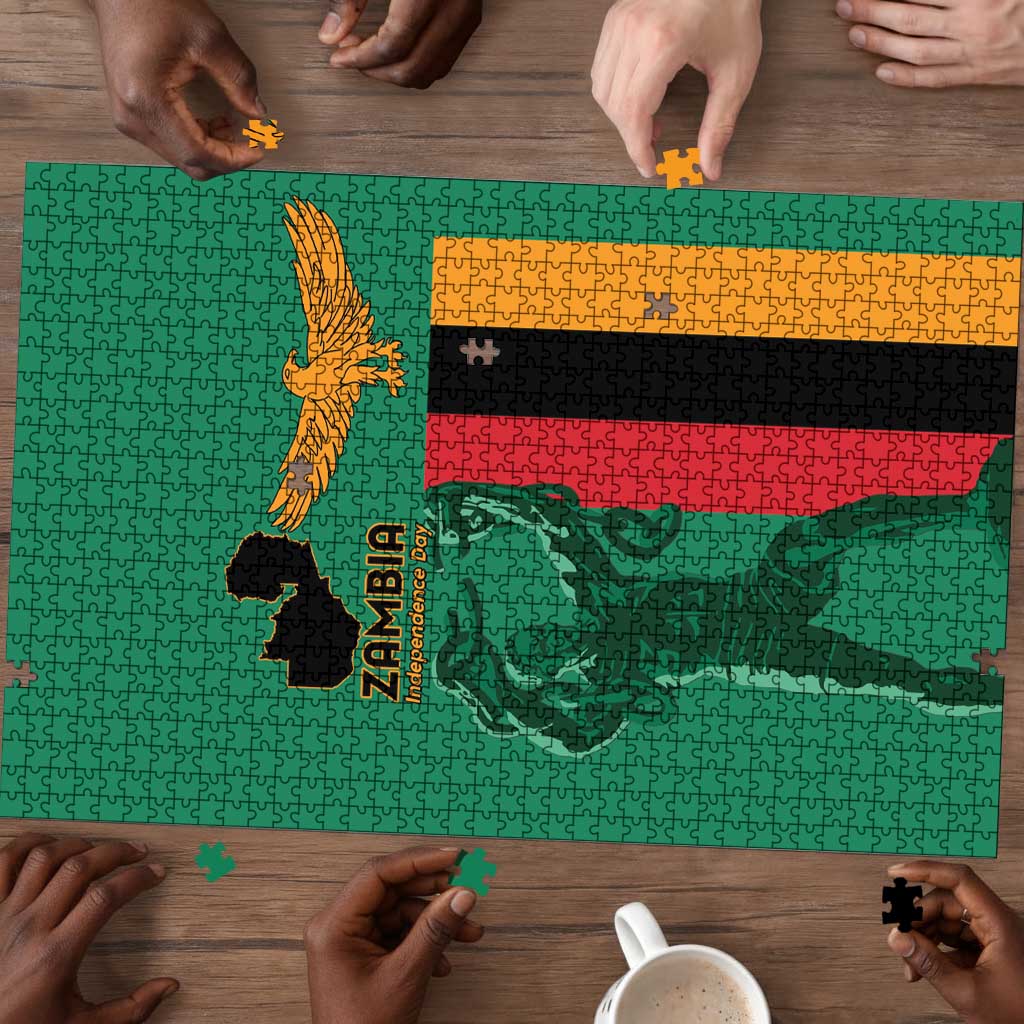Zambia Independence Day Puzzle Lusaka Freedom Statue