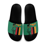 Zambia Independence Day Slide Sandals Lusaka Freedom Statue