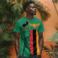 Zambia Independence Day Personalized T shirt Statue of Freedom - African Pride