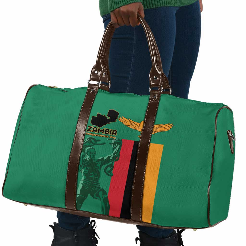 Zambia Independence Day Travel Bag Lusaka Freedom Statue