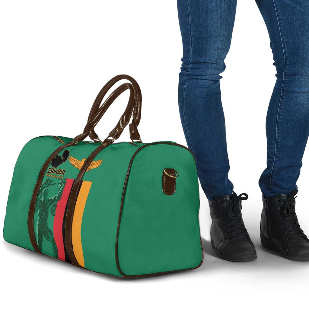 Zambia Independence Day Travel Bag Lusaka Freedom Statue