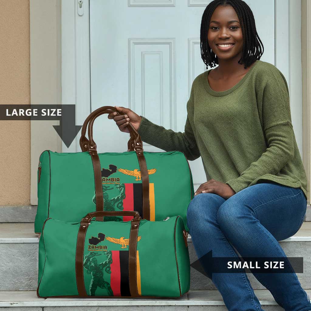 Zambia Independence Day Travel Bag Lusaka Freedom Statue