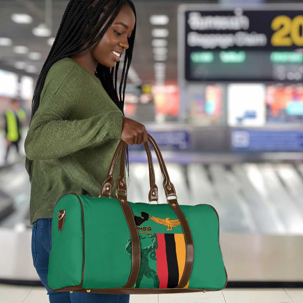 Zambia Independence Day Travel Bag Lusaka Freedom Statue