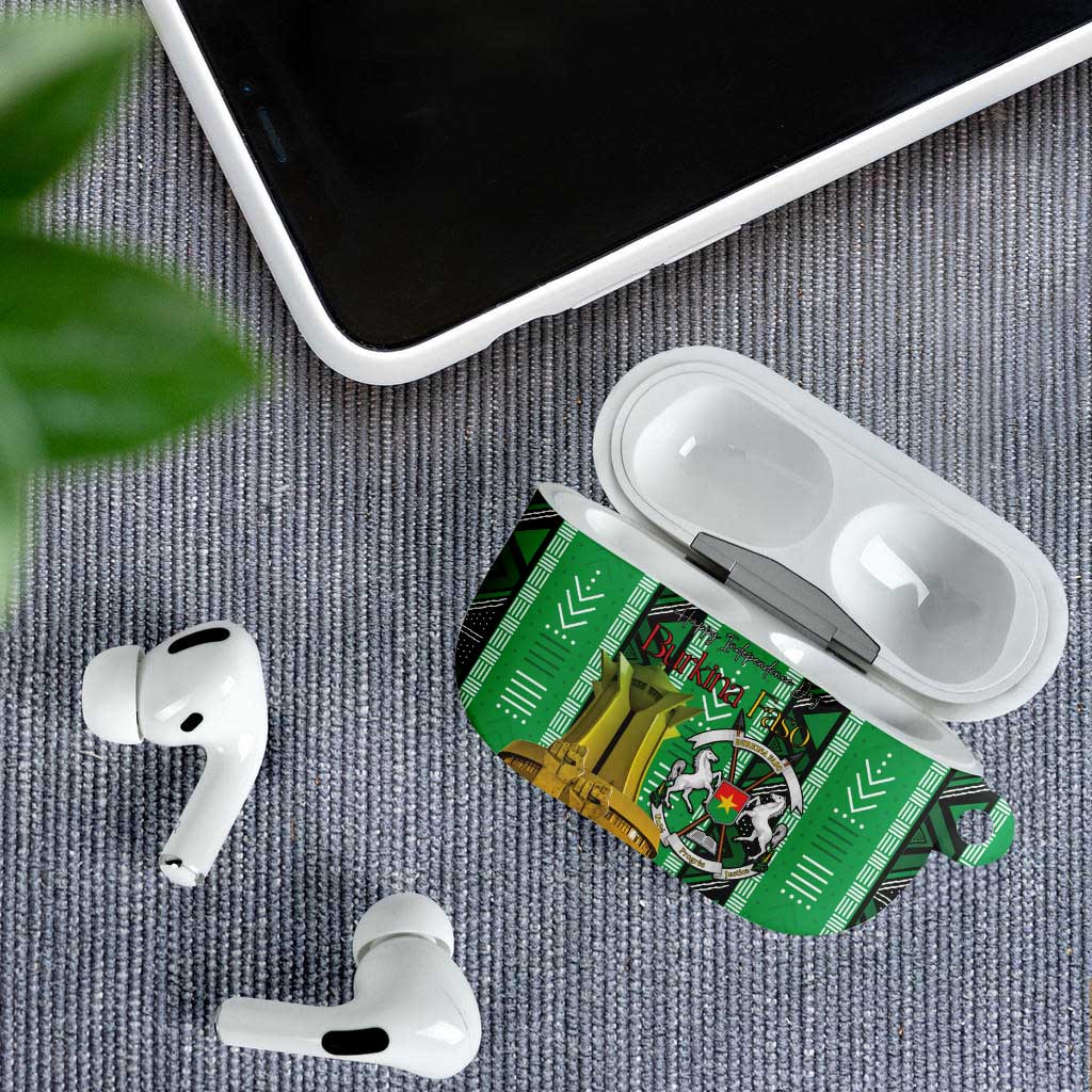Burkina Faso Martyrs Day AirPods Case Monument des Heros Nationaux