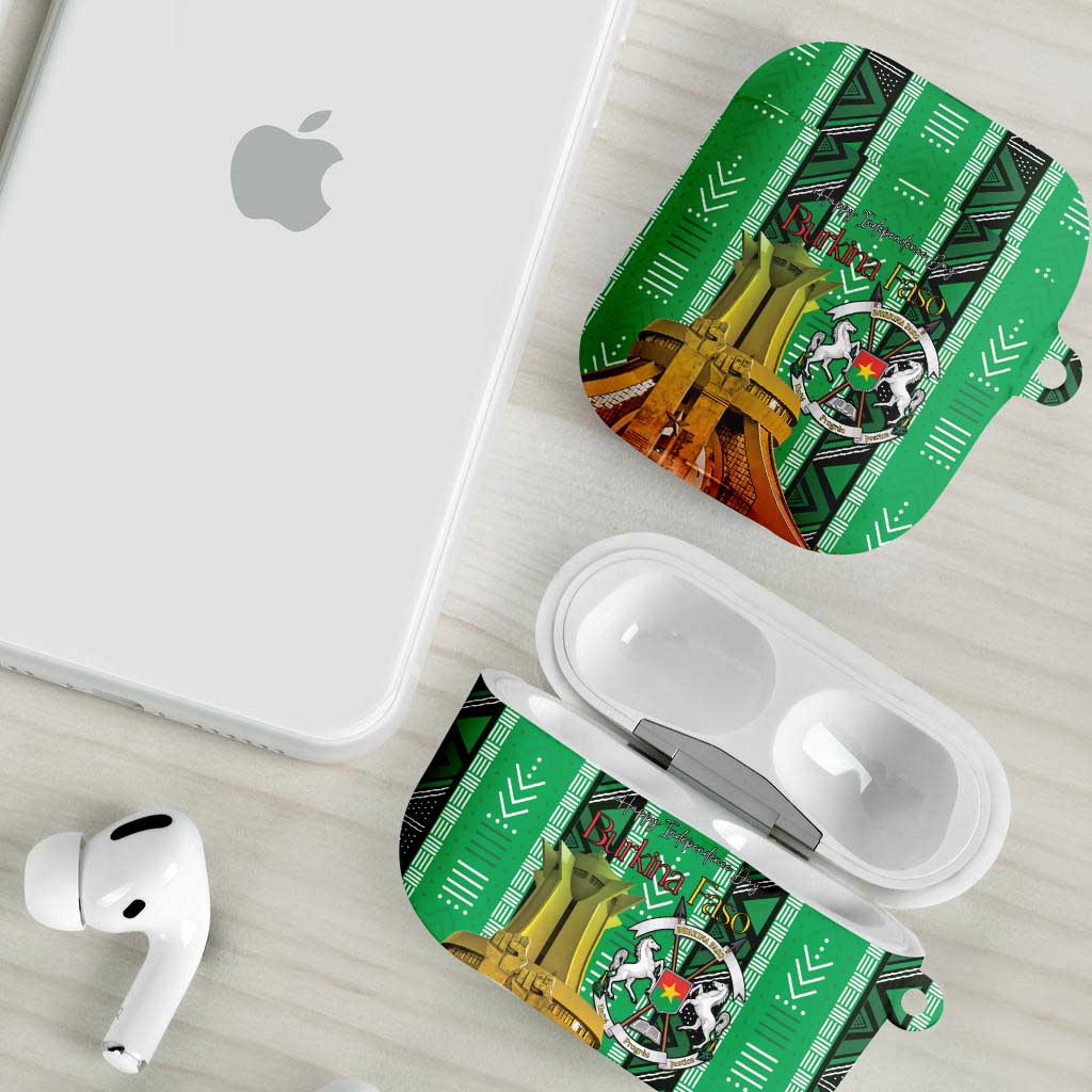 Burkina Faso Martyrs Day AirPods Case Monument des Heros Nationaux